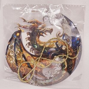 Acrylic sun catcher, Dragon! Approx 7"